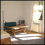 Ferienwohnung Hamburg "Othmarschen", Sitzbereich