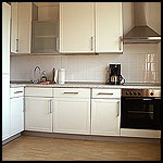 Ferienwohnung Hamburg Innenstadt, K&uuml;che